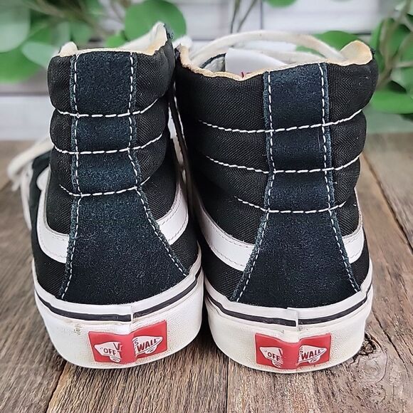 Vans SK8-H1 VR3 shoe Black/Marshmallow color women's 7 Men's 5.5 - Picture 4 of 9